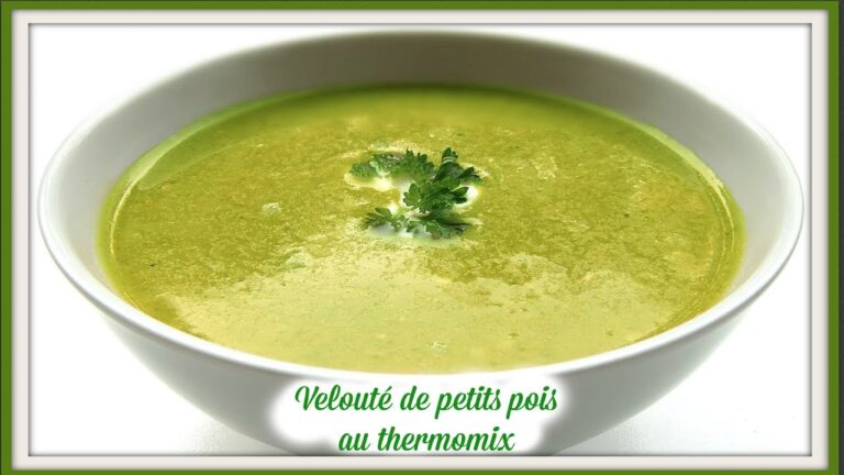 Velout&eacute; de pois cass&eacute;s thermomix