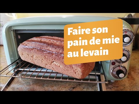 Recette pain de mie au levain