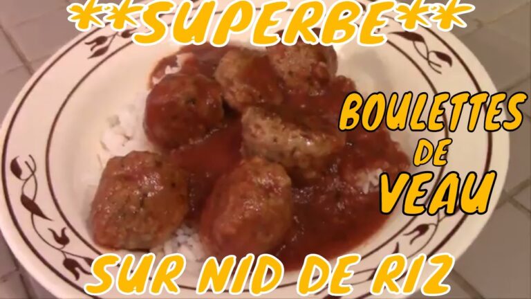 Recette avec du haché de veau