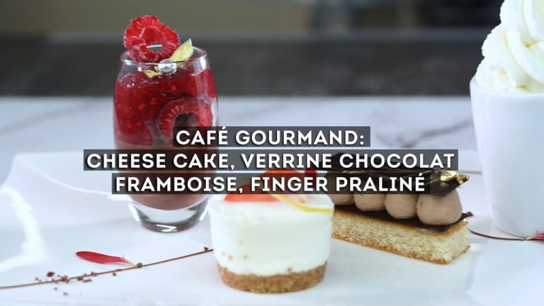Mini verrine pour cafe gourmand