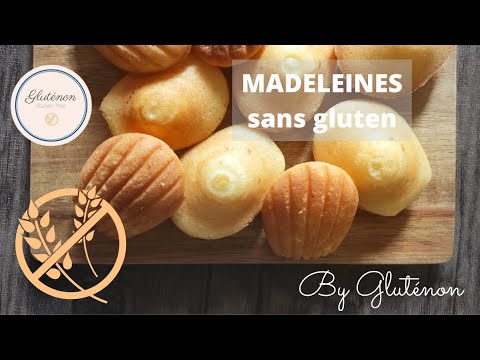 Madeleine sans gluten sans lactose