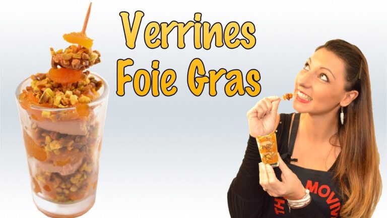 Verrine mousse de foie gras thermomix