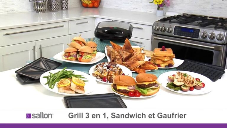 Faire des gaufres avec un appareil &agrave; panini