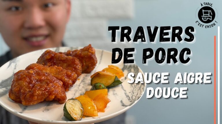 L&eacute;gumes accompagnement travers de porc