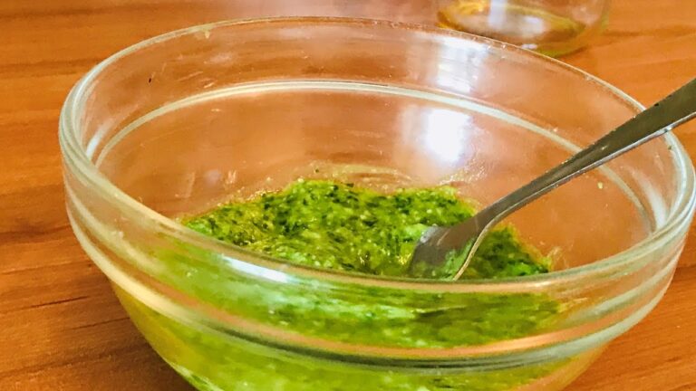 Pesto de courgettes sans pignon