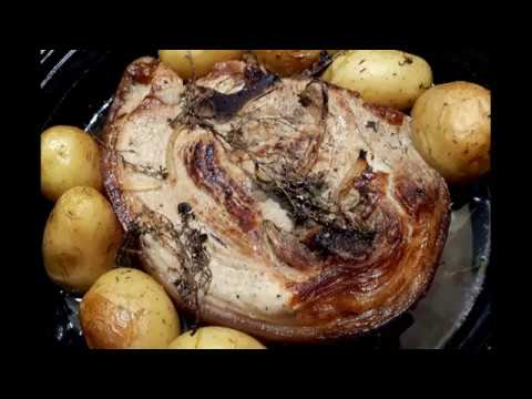 Jambon de porc au four