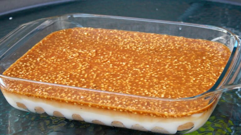 G&acirc;teau sans cuisson avec biscuits &agrave; la cuill&egrave;re