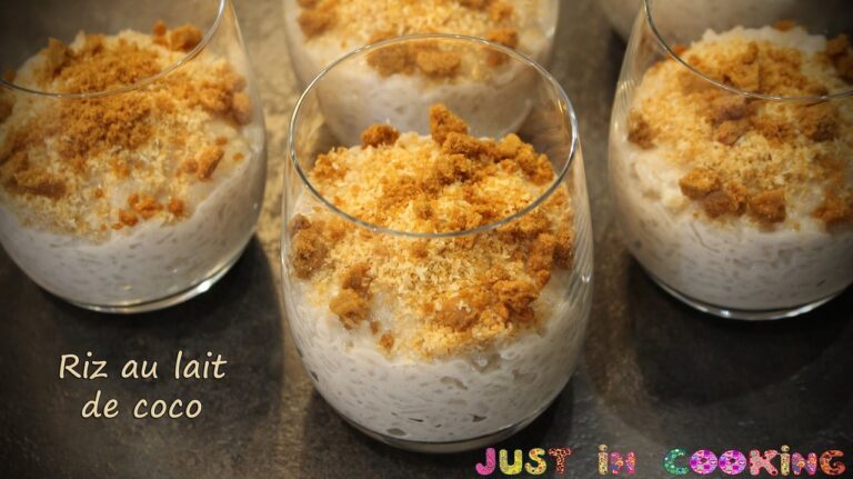 Riz au lait de coco sans lait
