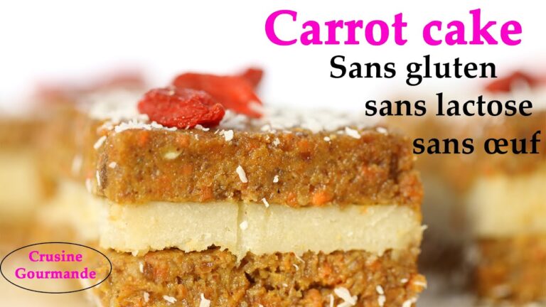 Recettes gourmandes sans gluten sans lait sans oeufs