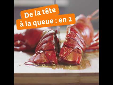 Comment couper un homard cuit