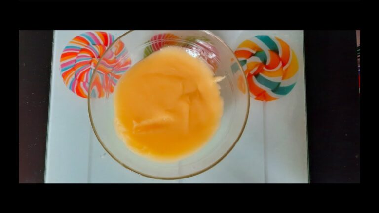 Crème au citron sans beurre
