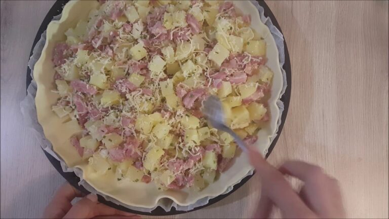 Tourte de pomme de terre italienne