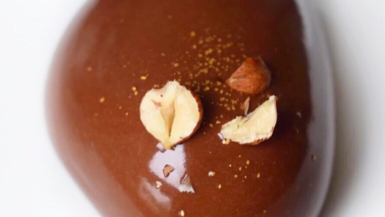 Galet de chocolat pour patisserie