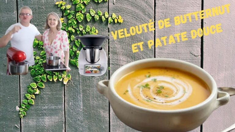 Soupe potimarron patate douce thermomix