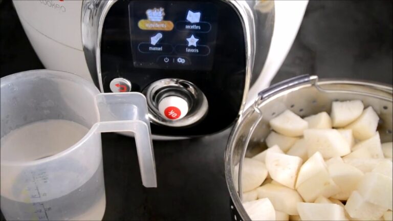 Cuisson des navets au cookeo