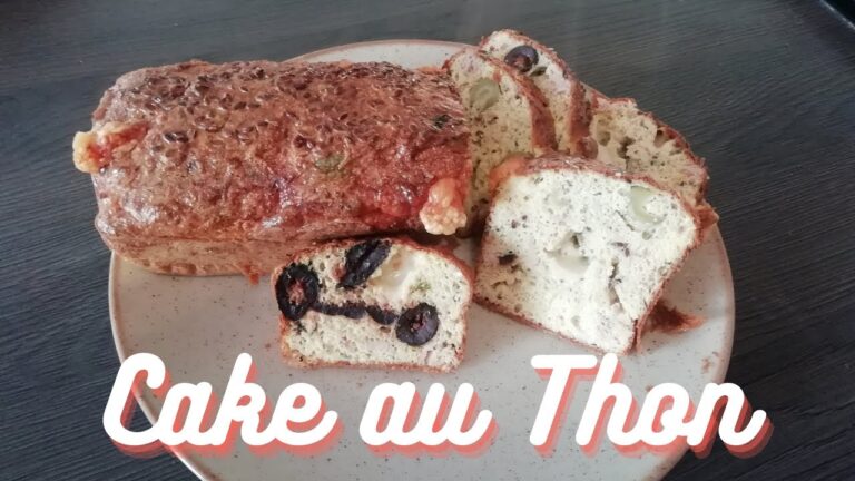 Cake au thon sans farine