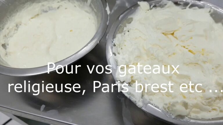 Que faire avec de la chantilly en bombe