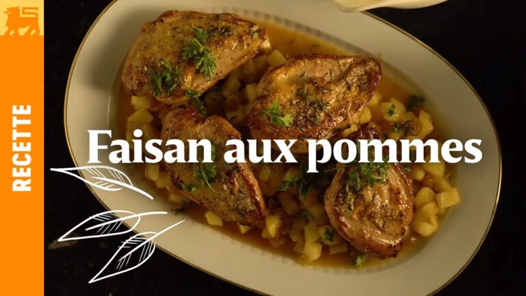 Recette filet de faisan à la normande