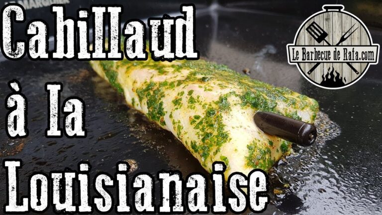 Marinade pour dos de cabillaud au barbecue