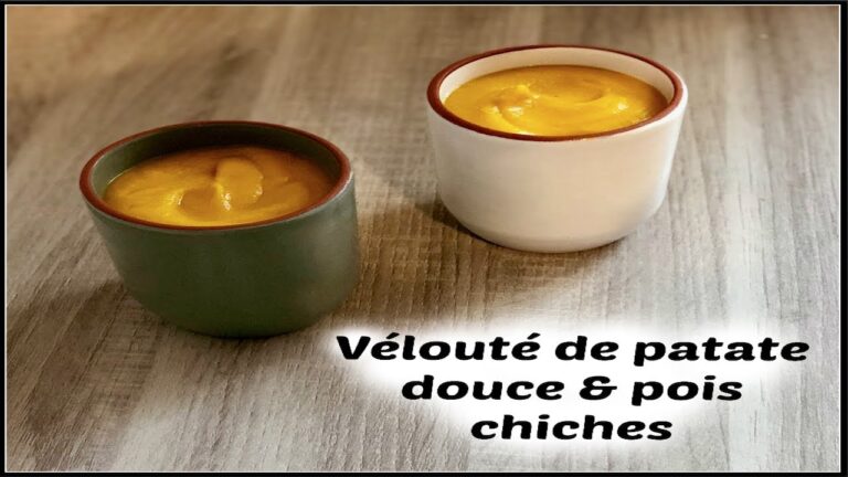 Soupe de pois chiches thermomix