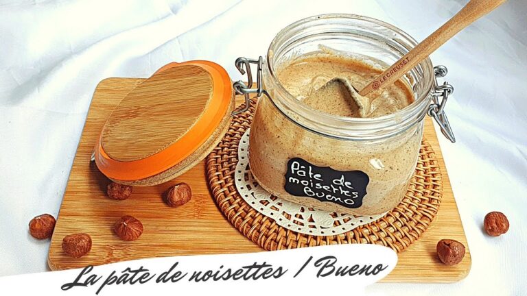 Creme au lait de noisette thermomix