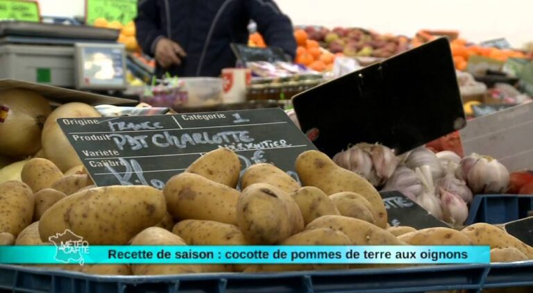 Pomme de terre aux oignons en cocotte