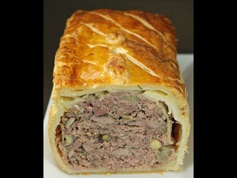 Vin avec jambon en croute