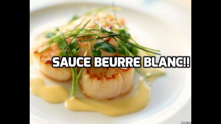 Recette beurre blanc sans vin