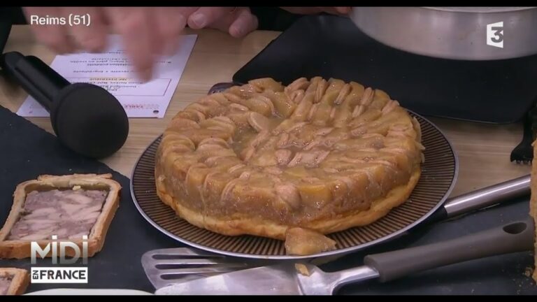 Croustillant au boudin blanc pommes et oignons