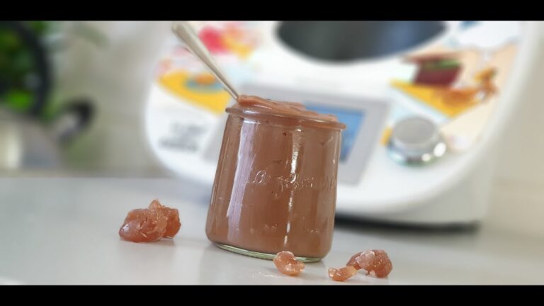 Crème de marron thermomix avec châtaigne fraiche