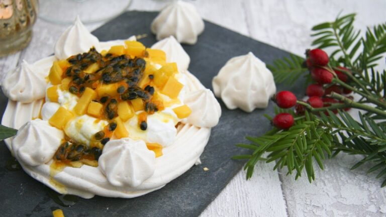 Cuisson pavlova four chaleur tournante