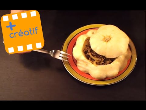 Cuisson du patisson au micro onde