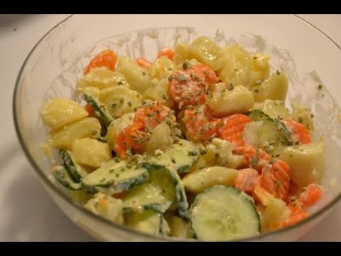 Salade pomme de terre carotte