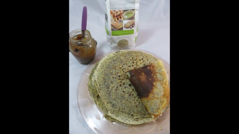 Recette avec farine de lentilles