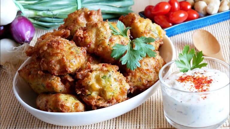 Sauce pour beignet de courgette