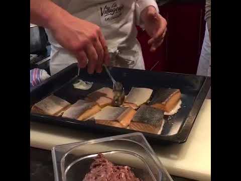 Cuisson pav&eacute; de saumon au four basse temperature