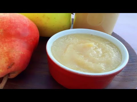 Recette compote pomme poire sans sucre
