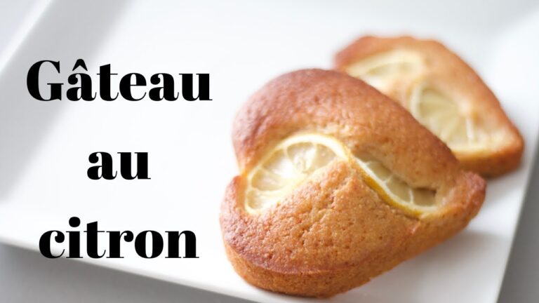 Gateau au citron sans sucre