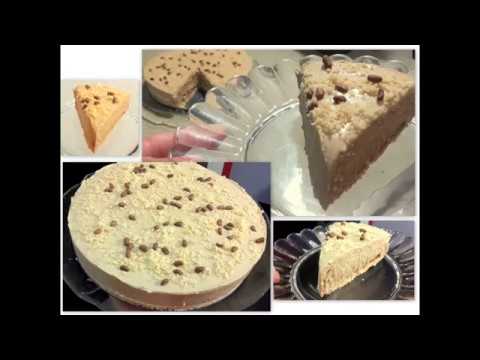 Cheesecake au caf&eacute; sans cuisson