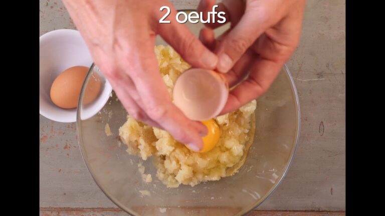 Accras de poisson pomme de terre