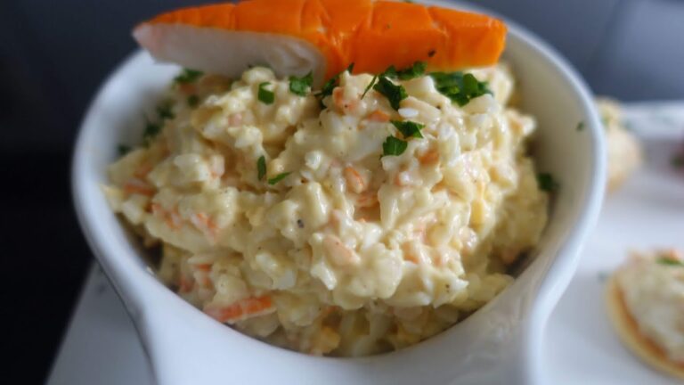 Recette salade de crabe mayonnaise