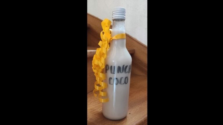 Punch coco sans lait concentr&eacute;