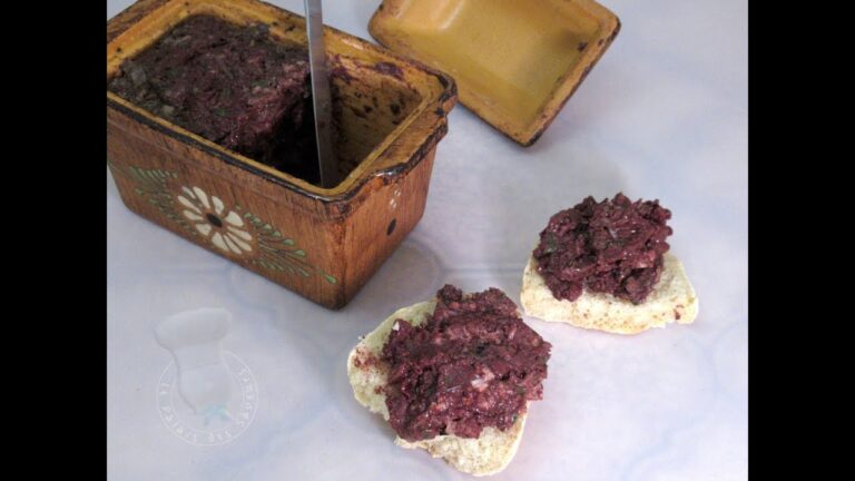 Boudin noir avec des pates