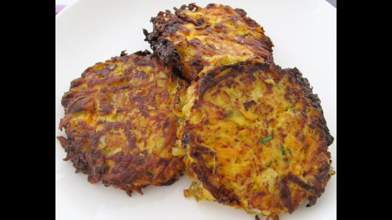 Rosti pomme de terre carotte