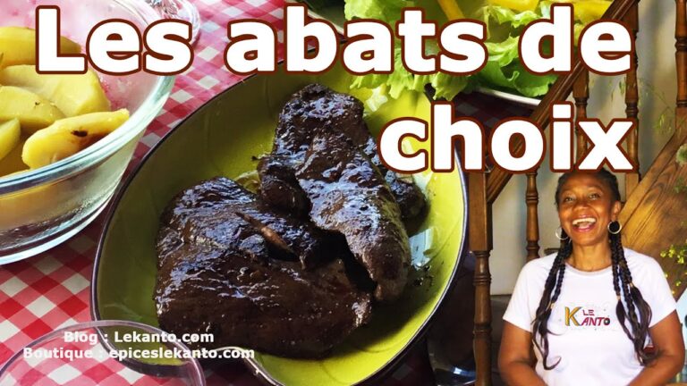 Recette coeur de boeuf marocaine