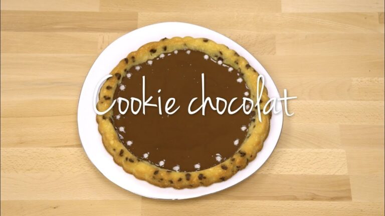 Recette cookie moule à garnir tupperware