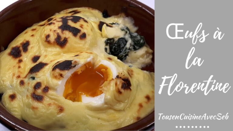 &Eacute;pinard &agrave; la florentine sauce mornay