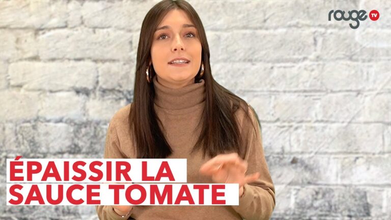 Sauce tomate maison trop liquide