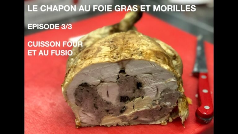Comment cuire un r&ocirc;ti de chapon aux morilles