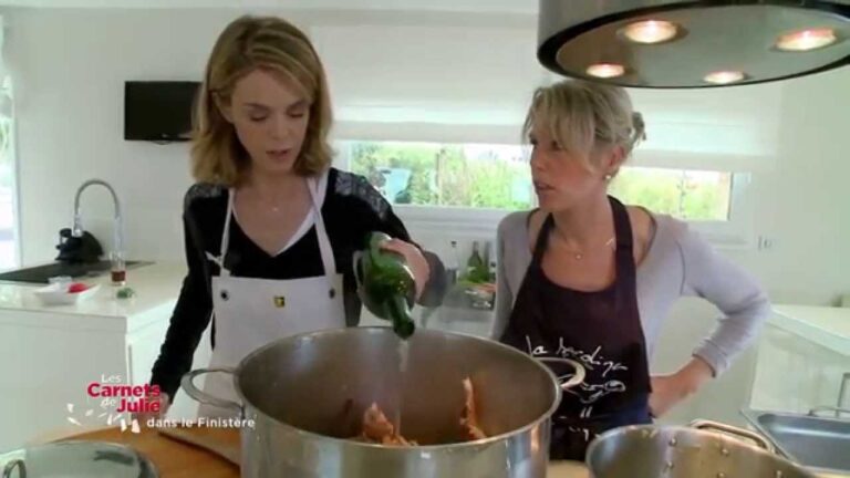 Gambas sauce armoricaine avec bisque de homard